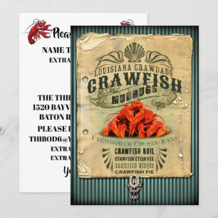 Crawfish Boil / Any Occasion Invitation