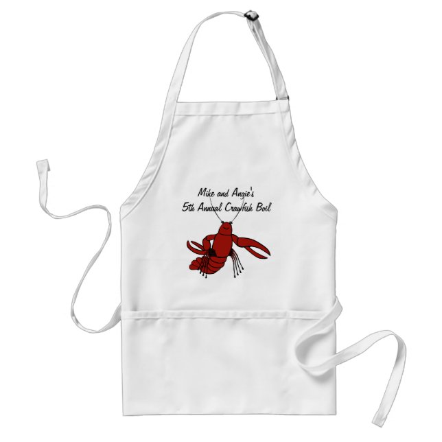 Crawfish Boil Apron (Front)