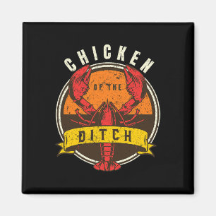 Crawfish Boil Chicken Of The Ditch Cajun Seafood F Magnet