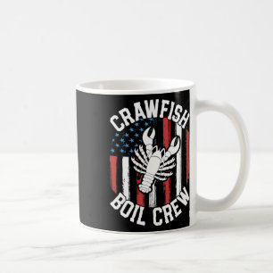Crawfish Boil Crew Funny Cajun Shirts For Men Mard Coffee Mug