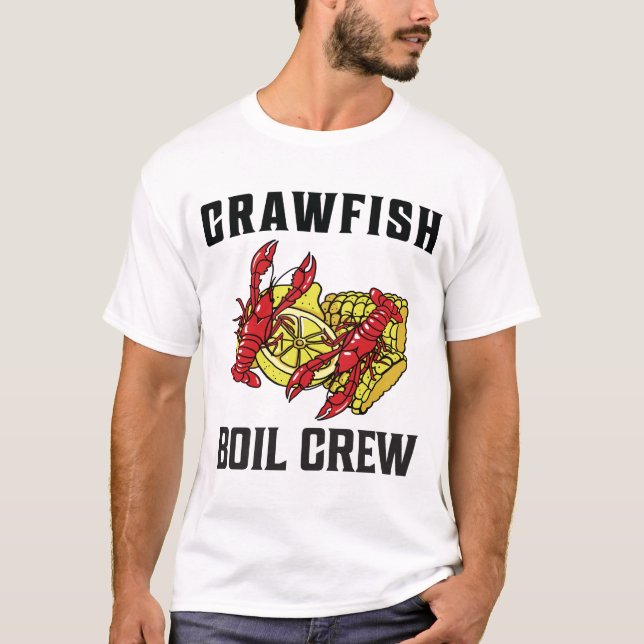 Crawfish Boil Crew T-Shirt (Front)