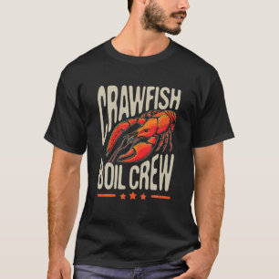Crawfish Boil Crew Vintage Funny Gift T-Shirt