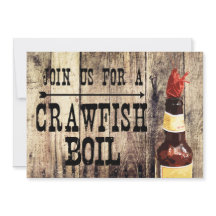 Crawfish Boil Invitation