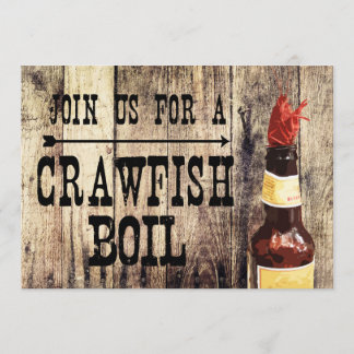 Crawfish Boil Invitation