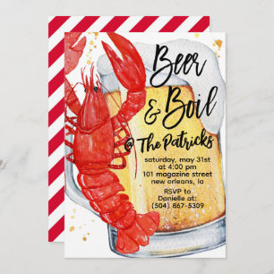 Crawfish Boil Invitation