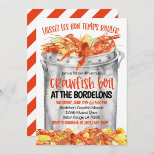 Crawfish Boil Invitation