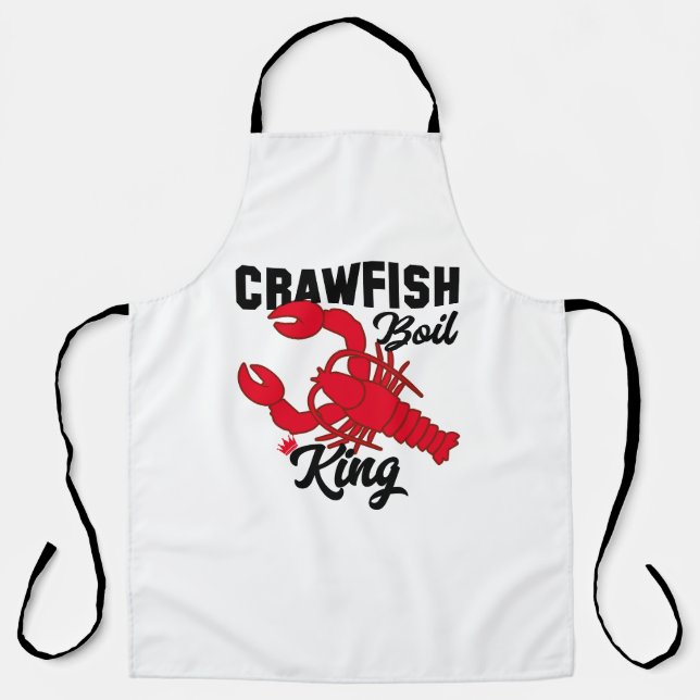Crawfish Boil King Apron (Front)