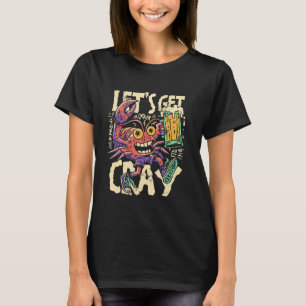 Crawfish Boil Let's Get Cray Punk Cajun Food Festi T-Shirt