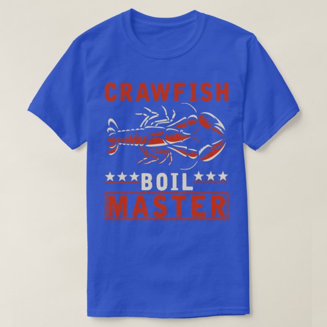 Crawfish Boil Master Funny Crayfish Cook  T-Shirt (Design Front)