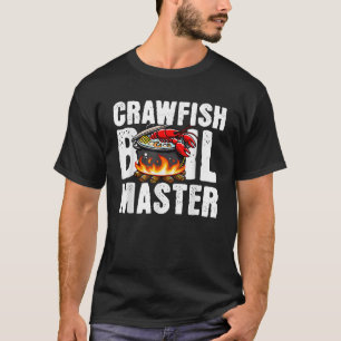 Crawfish Boil Master Louisiana Cajun Dad Mens Craw T-Shirt