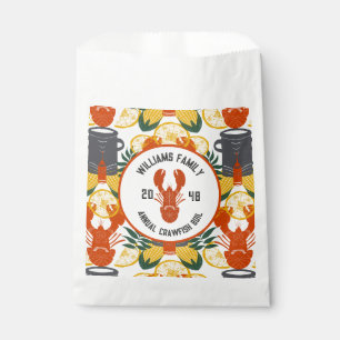 Crawfish Boil Party –Cajun Seafood Celebration Favour Bag