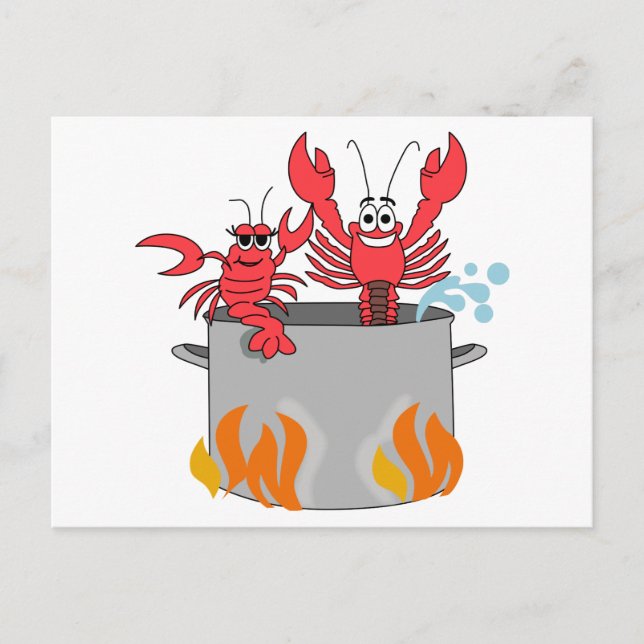 Crawfish Boil Postcard (Front)
