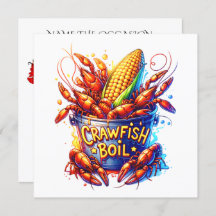 CRAWFISH BOIL - See Back -