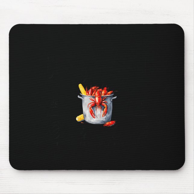 Crawfish Boil Social Club Cajun Seafood Festival S Mouse Pad (Front)