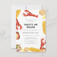 Crawfish Boil Summer Cookout Engagement Party