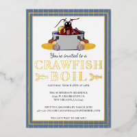 Crawfish Boil Summer Seafood Barbecue Party