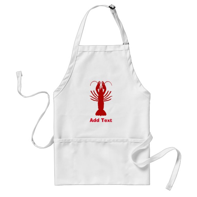 Crawfish (boiled) (Lobster) Standard Apron (Front)