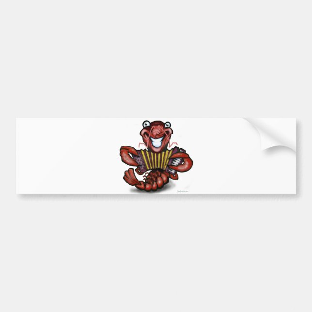 Crawfish Bumper Sticker (Front)