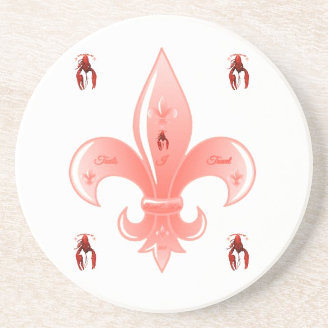 Crawfish Coaster (Front)