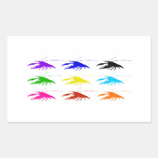 Crawfish (Crayfish) Rectangular Sticker