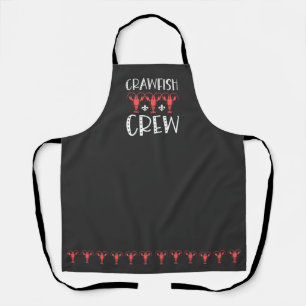 Crawfish Crew - Funny Crawfish Boil Apron