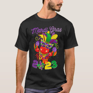 Crawfish Crew Seafood Festival Food Parade Mardi G T-Shirt