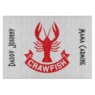 Crawfish Cutting Board