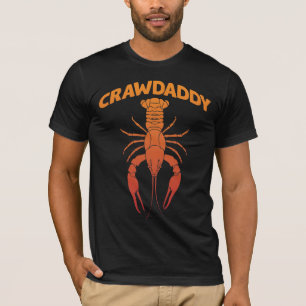 Crawfish Father Sea Food Lobster Lover Dad T-Shirt