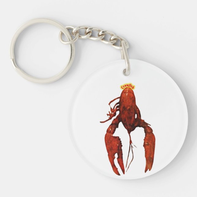 Crawfish Keychain (Front)