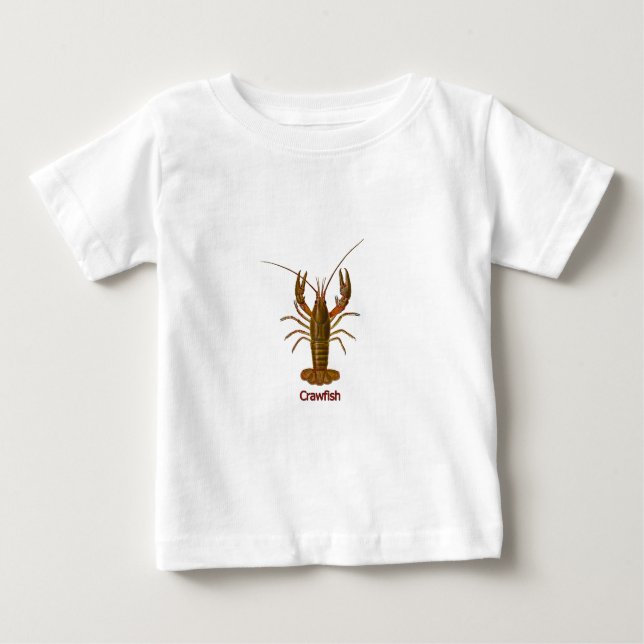 Crawfish Logo Baby T-Shirt (Front)