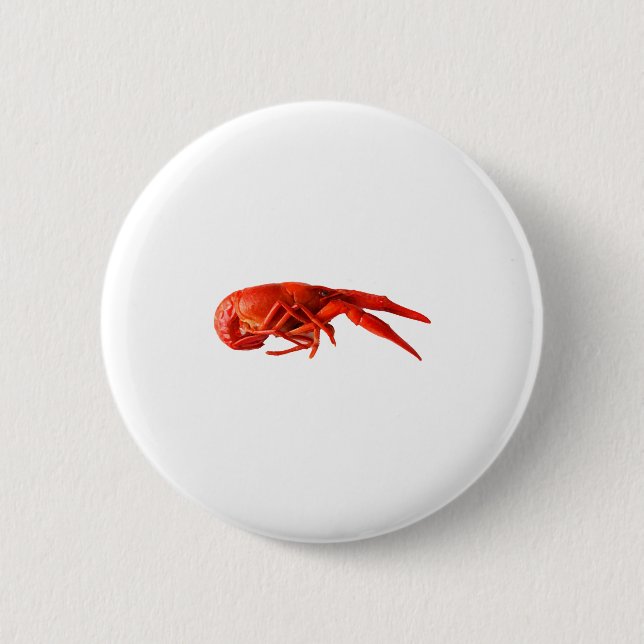 Crawfish Logo (Untitled) 6 Cm Round Badge (Front)
