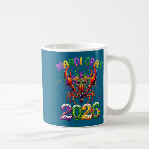 Crawfish mardi gras 2026 shirts kids men women mas coffee mug