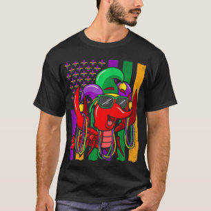 Crawfish Mardi Gras Carnival Celebration T-Shirt