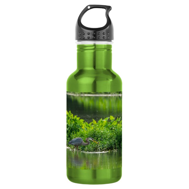 Crawfish Meal Time Stainless Steel Water Bottle (Front)