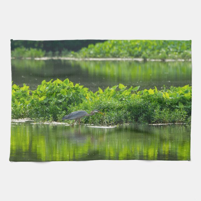 Crawfish Meal Time Tea Towel (Horizontal)