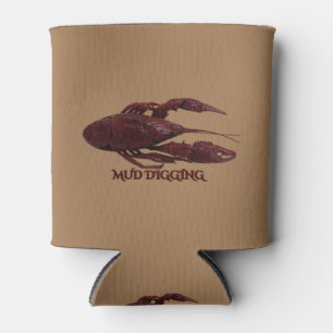 Crawfish Mug Digging Can Cooler