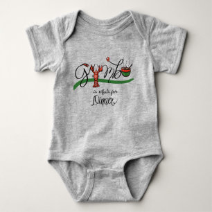 Crawfish Onsie Baby Bodysuit