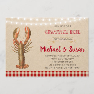 Crawfish party invitation