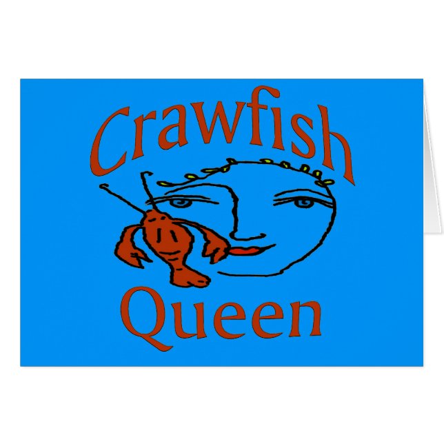 Crawfish Queen Abstract (Front Horizontal)