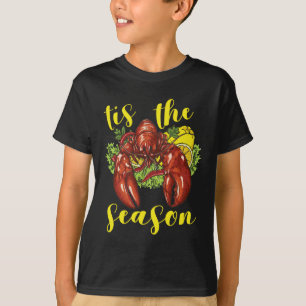Crawfish Season Boil Crayfish Cooking Lobster T-Shirt