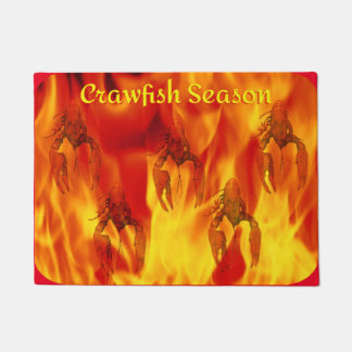 Crawfish Season Door Mat
