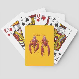 Crawfish Time Playing Cards
