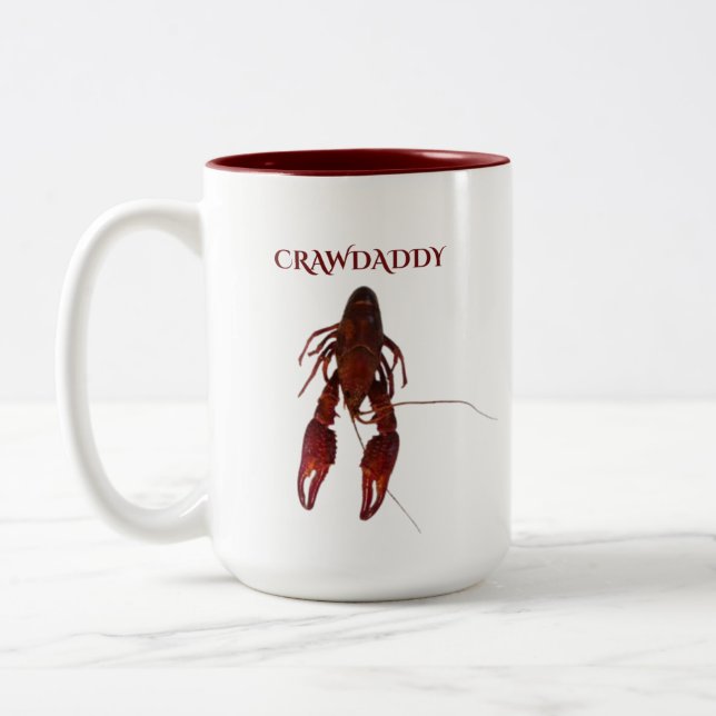 Crawfish Two-Tone Coffee Mug (Left)