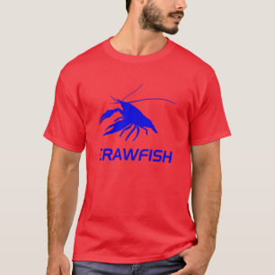 crawfish's silhouette (Red) T-Shirt