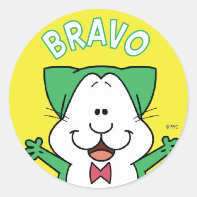 Crawford Bravo Sticker (Front)