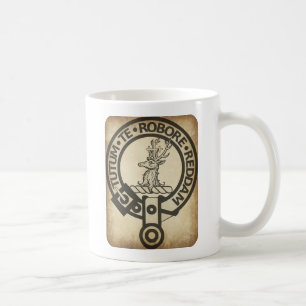 Crawford Crest Badge Antique Coffee Mug