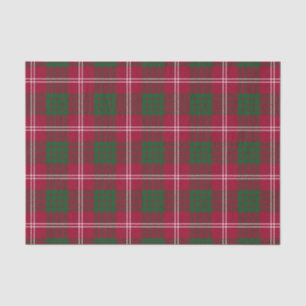 Crawford Family Tartan Pattern Tissue Paper