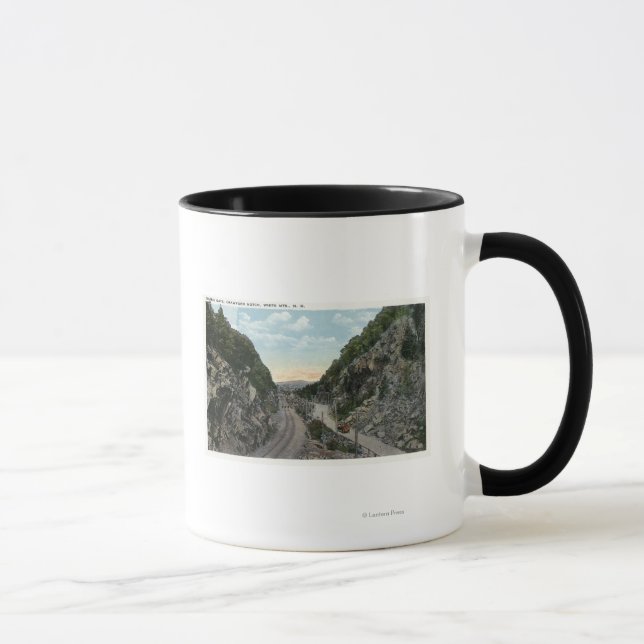 Crawford Notch View of the Double Gate Mug (Right)