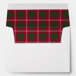 Crawford Tartan Wedding Envelopes