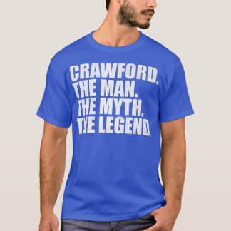 CrawfordCrawford Family name Crawford last Name Cr T-Shirt